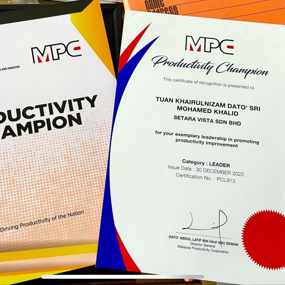 MPC Productivity Champion (Category Leader)