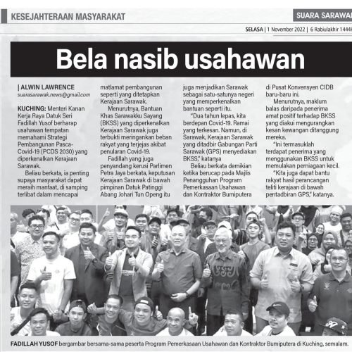 Bela Nasib Usahawan