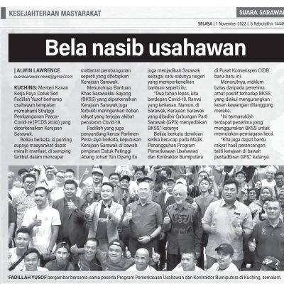 Bela Nasib Usahawan